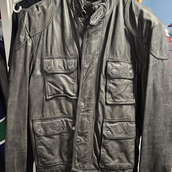 Lucky Brand Leather Jacket - Picture 3 of 3